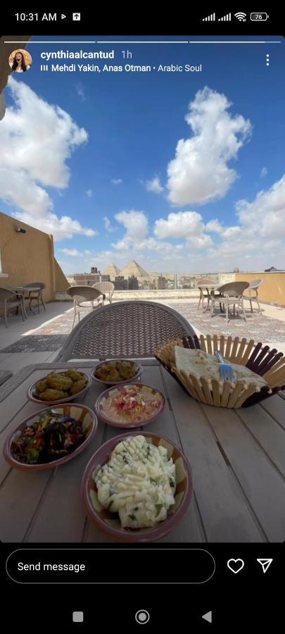 Hotel Bedouin Pyramids View Kafret el-Gabal Exterior foto