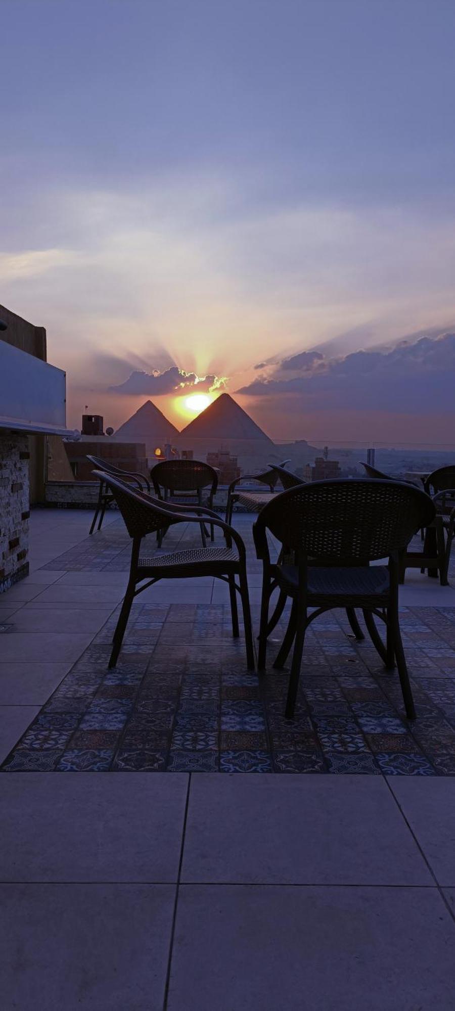 Hotel Bedouin Pyramids View Kafret el-Gabal Exterior foto